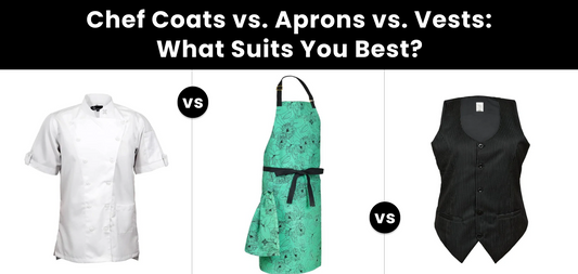 Chef Coats vs. Aprons vs. Vests: What Suits You Best ?