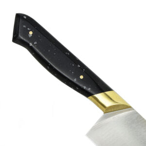 9 Inch Black Corian Chef Knife - Boldric