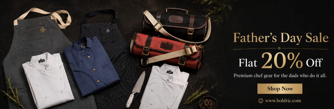 Boldric Limited-Time Sale: Up to 20% Off Premium Chef Gear