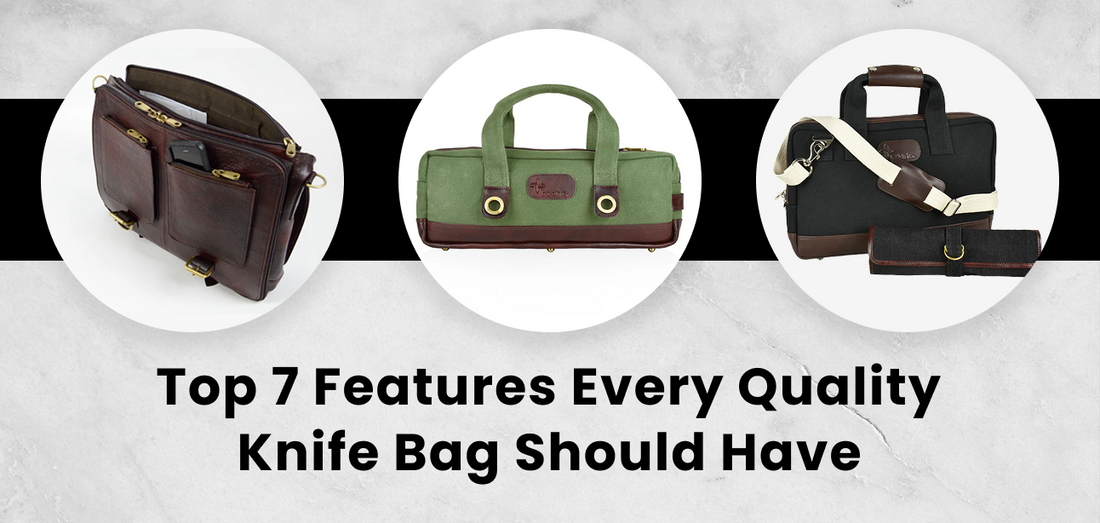Top 7 Features Every Quality Knife Bag Should Have