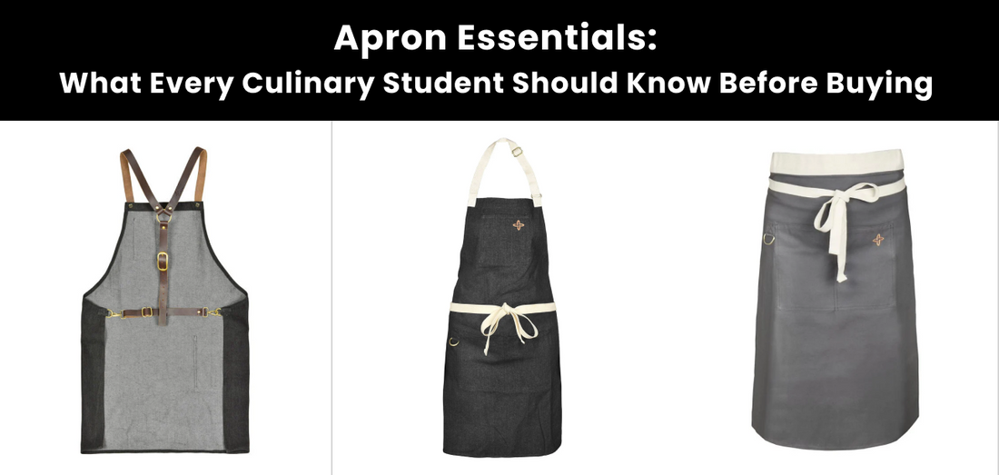 Aprom Guide Apron Essentials: A Buying Guide for Culinary Students – Boldric