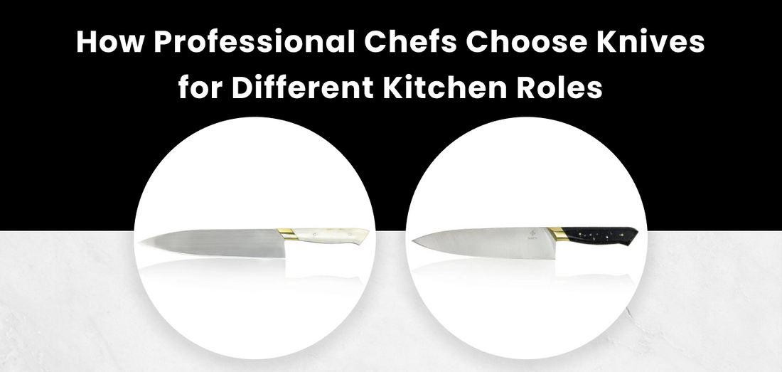 How Professional Chefs Choose Knives for Different Kitchen Roles