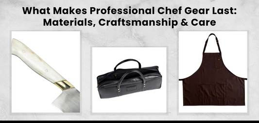 What Makes Professional Chef Gear Last: Materials, Craftsmanship & Care