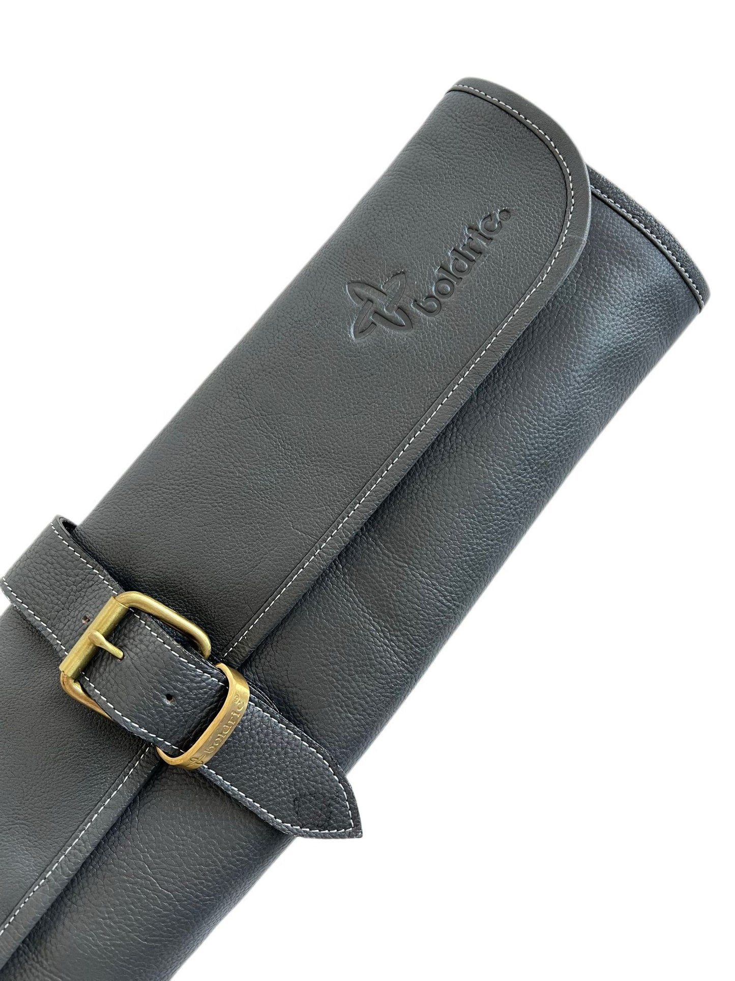 One Buckle Leather Knife Bag