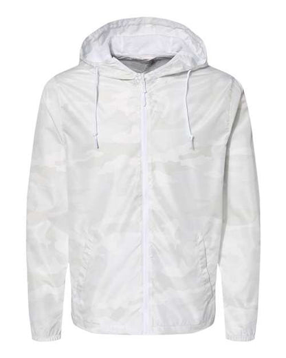Lightweight Windbreaker Full-Zip Jacket